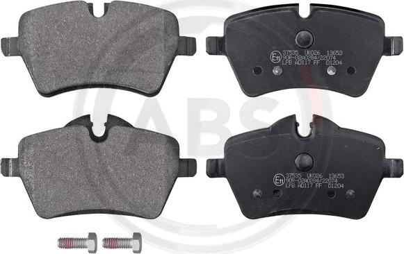A.B.S. 37535 - Brake Pad Set, disc brake car-mod.net