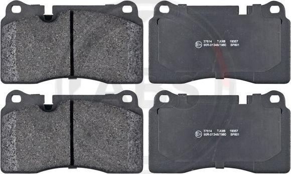 A.B.S. 37614 - Brake Pad Set, disc brake car-mod.net
