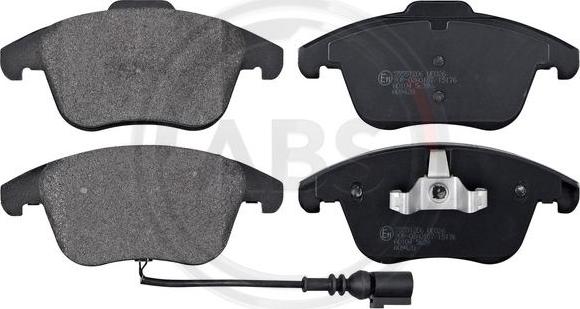A.B.S. 37612 - Brake Pad Set, disc brake car-mod.net