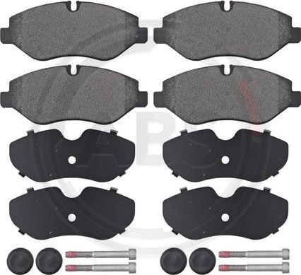 A.B.S. 37633 - Brake Pad Set, disc brake car-mod.net