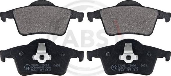 A.B.S. 37098 - Brake Pad Set, disc brake car-mod.net
