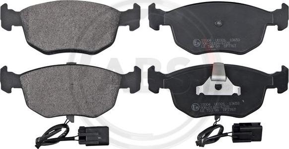 A.B.S. 37004 - Brake Pad Set, disc brake car-mod.net