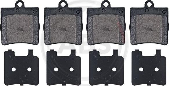 A.B.S. 37021 - Brake Pad Set, disc brake car-mod.net