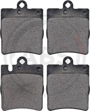 A.B.S. 37022 - Brake Pad Set, disc brake car-mod.net