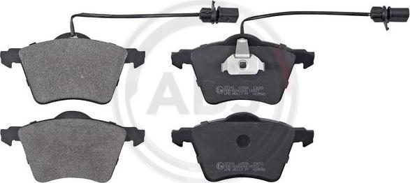 A.B.S. 37141 - Brake Pad Set, disc brake car-mod.net
