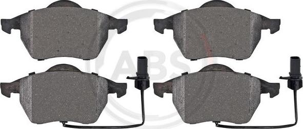 A.B.S. 37156 - Brake Pad Set, disc brake car-mod.net