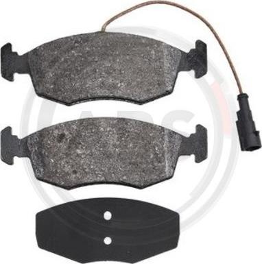 A.B.S. 37865 - Brake Pad Set, disc brake car-mod.net