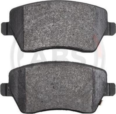 A.B.S. 37873 - Brake Pad Set, disc brake car-mod.net