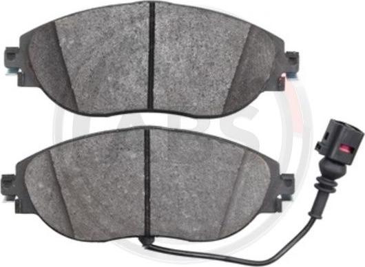 A.B.S. 37872 - Brake Pad Set, disc brake car-mod.net
