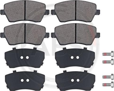A.B.S. 37395 - Brake Pad Set, disc brake car-mod.net