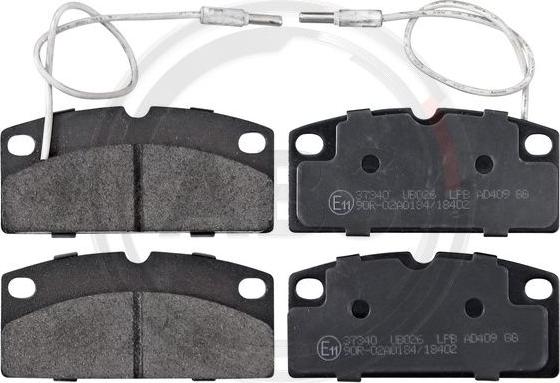 A.B.S. 37340 - Brake Pad Set, disc brake car-mod.net
