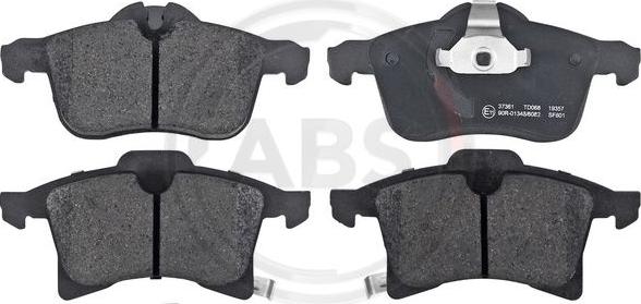 A.B.S. 37361 - Brake Pad Set, disc brake car-mod.net