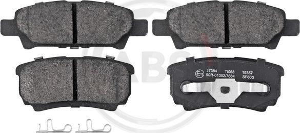 A.B.S. 37384 - Brake Pad Set, disc brake car-mod.net