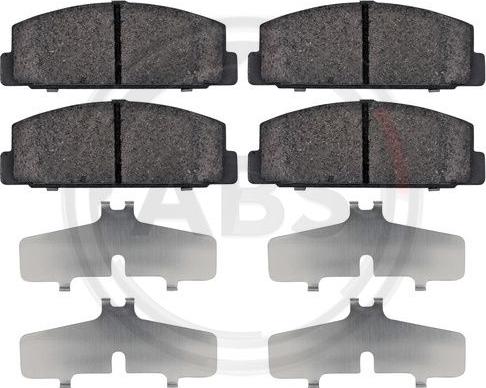 A.B.S. 37382 - Brake Pad Set, disc brake car-mod.net