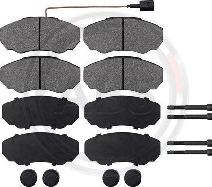 A.B.S. 37331 - Brake Pad Set, disc brake car-mod.net