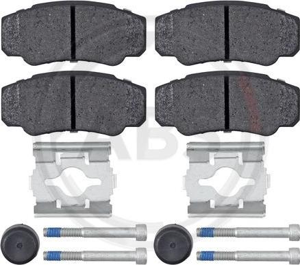 A.B.S. 37333 - Brake Pad Set, disc brake car-mod.net