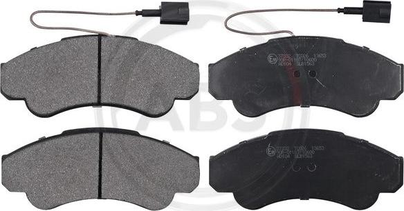 A.B.S. 37332 - Brake Pad Set, disc brake car-mod.net