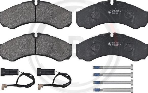 A.B.S. 37299 - Brake Pad Set, disc brake car-mod.net