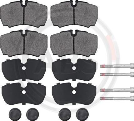 A.B.S. 37298 - Brake Pad Set, disc brake car-mod.net