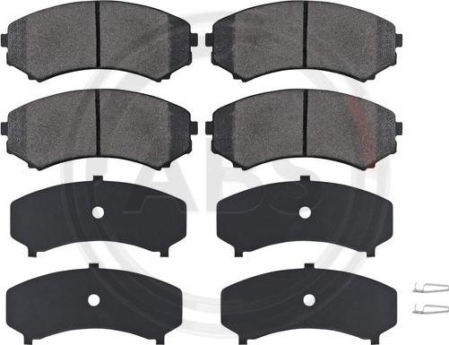 A.B.S. 37203 - Brake Pad Set, disc brake car-mod.net