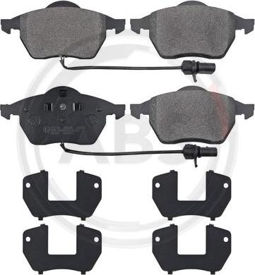 A.B.S. 37239 - Brake Pad Set, disc brake car-mod.net