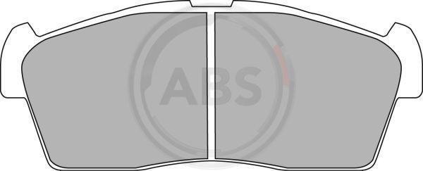 A.B.S. 37236 - Brake Pad Set, disc brake car-mod.net