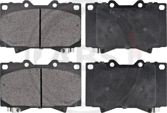 A.B.S. 37231 - Brake Pad Set, disc brake car-mod.net