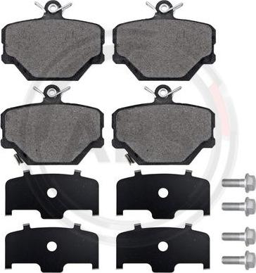 A.B.S. 37220 - Brake Pad Set, disc brake car-mod.net