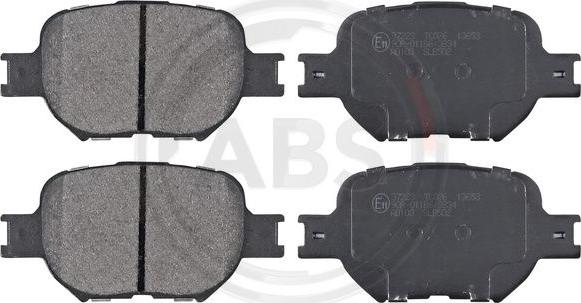 A.B.S. 37223 - Brake Pad Set, disc brake car-mod.net