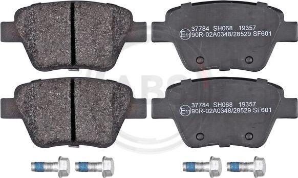 A.B.S. 37784 - Brake Pad Set, disc brake car-mod.net