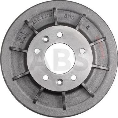 A.B.S. 2843-S - Brake Drum car-mod.net