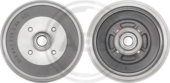 A.B.S. 2749-SC - Brake Drum car-mod.net
