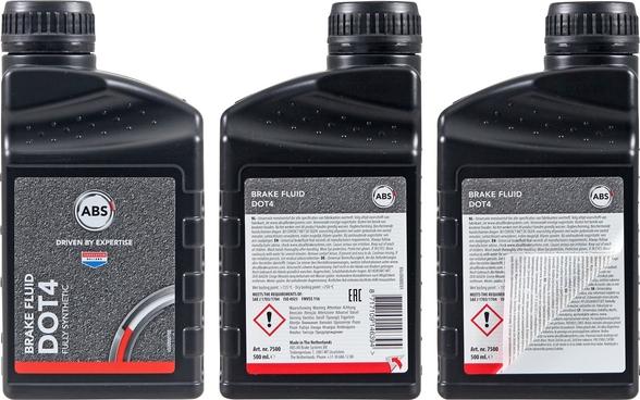 A.B.S. 7500 - Brake Fluid car-mod.net