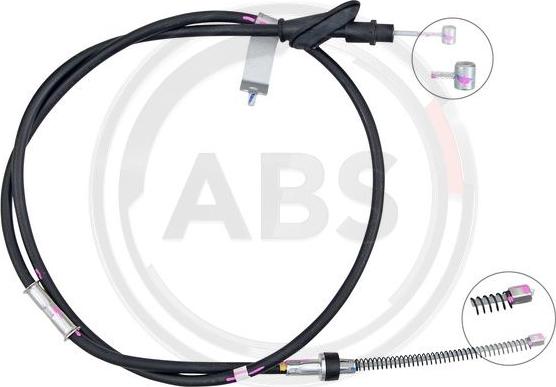 A.B.S. K19049 - Cable, parking brake car-mod.net