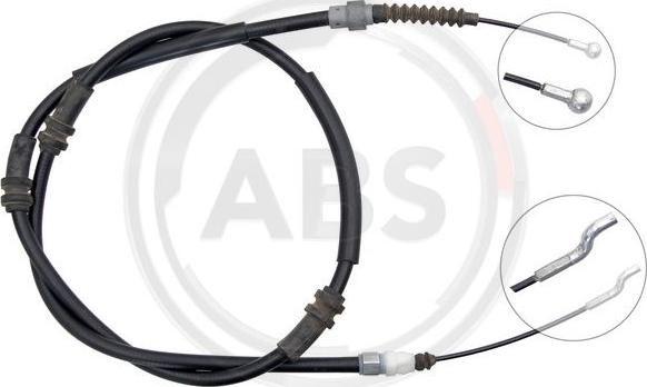 A.B.S. K19852 - Cable, parking brake car-mod.net