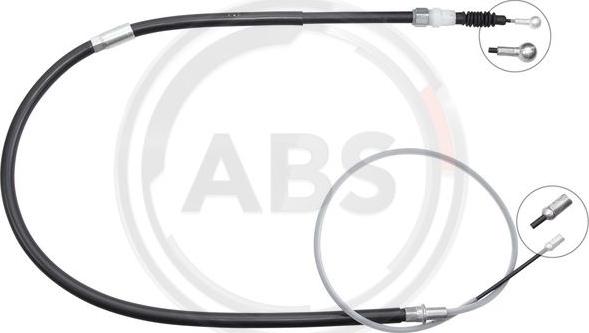 A.B.S. K14033 - Cable, parking brake car-mod.net