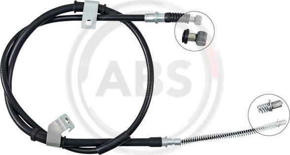 A.B.S. K14174 - Cable, parking brake car-mod.net