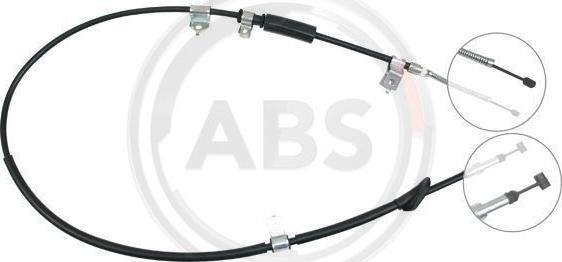 A.B.S. K15698 - Cable, parking brake car-mod.net