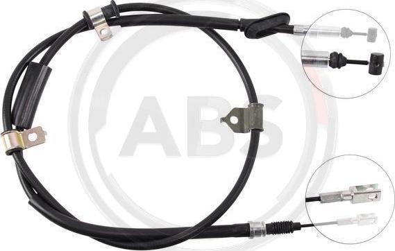 A.B.S. K15708 - Cable, parking brake car-mod.net