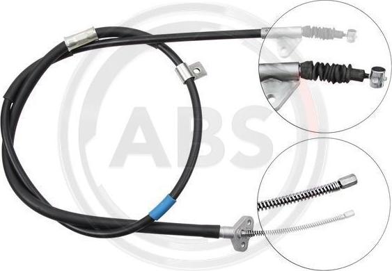 A.B.S. K16578 - Cable, parking brake car-mod.net