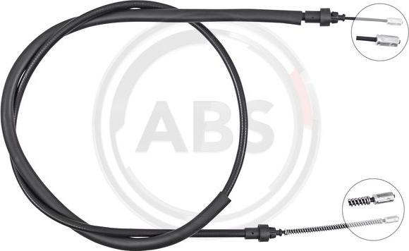 A.B.S. K16025 - Cable, parking brake car-mod.net