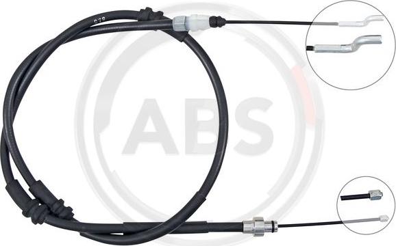 A.B.S. K16026 - Cable, parking brake car-mod.net