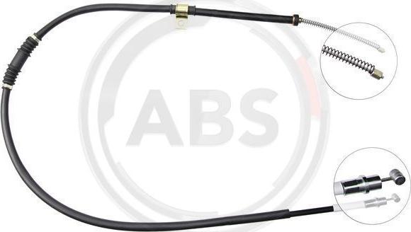 A.B.S. K16827 - Cable, parking brake car-mod.net