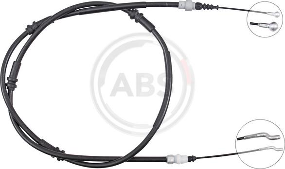 A.B.S. K10109 - Cable, parking brake car-mod.net