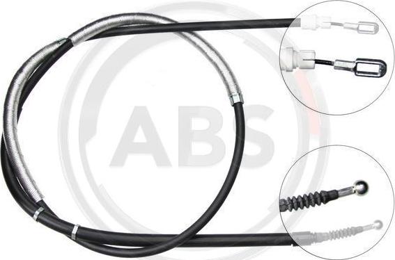 A.B.S. K10846 - Cable, parking brake car-mod.net