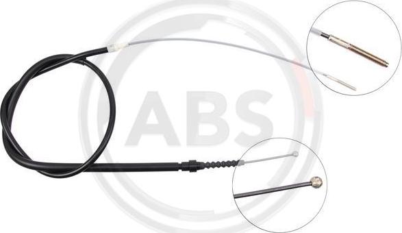 A.B.S. K11406 - Cable, parking brake car-mod.net
