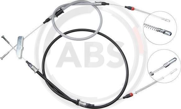 A.B.S. K11275 - Cable, parking brake car-mod.net