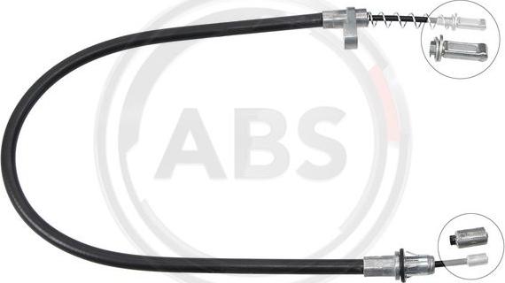 A.B.S. K18005 - Cable, parking brake car-mod.net