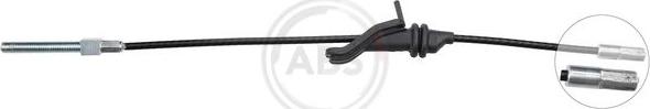 A.B.S. K18003 - Cable, parking brake car-mod.net