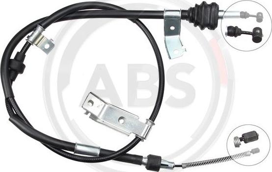A.B.S. K13937 - Cable, parking brake car-mod.net